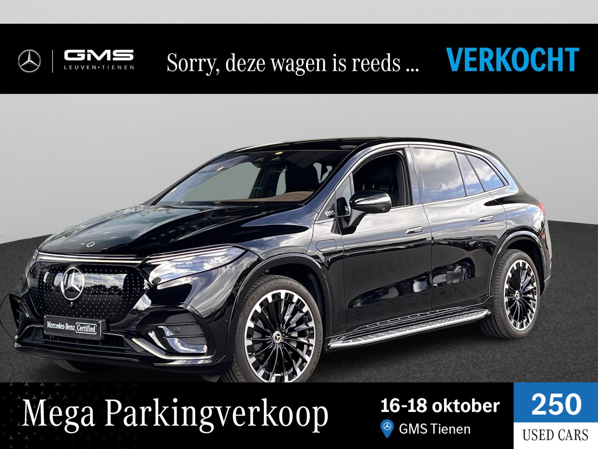 Mercedes-Benz EQS SUV 500 4MATIC AMG Line (automatique), 1800 kg, 4 portes, Entreprise, 330 kW