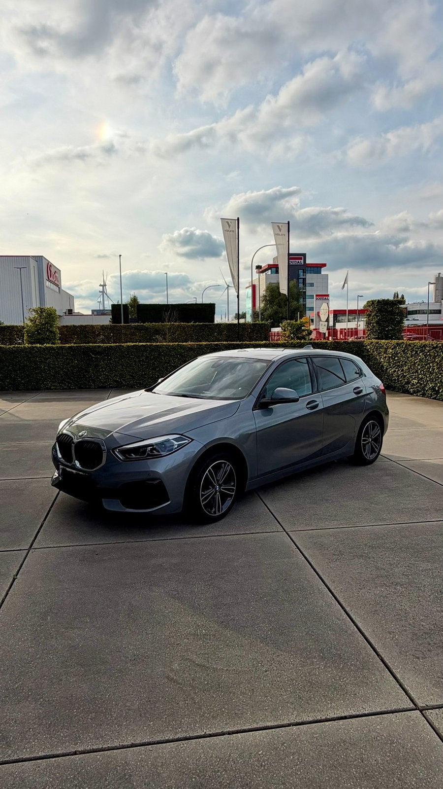BMW 118dA Model Sport - Business Pack - Volledig onderhouden, Autos, Argent ou Gris, Achat, Euro 6, 5 portes