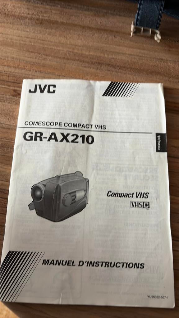 Comescope compact vhs JVC, TV, Hi-fi & Vidéo, Caméscopes analogiques, Enlèvement, Caméra