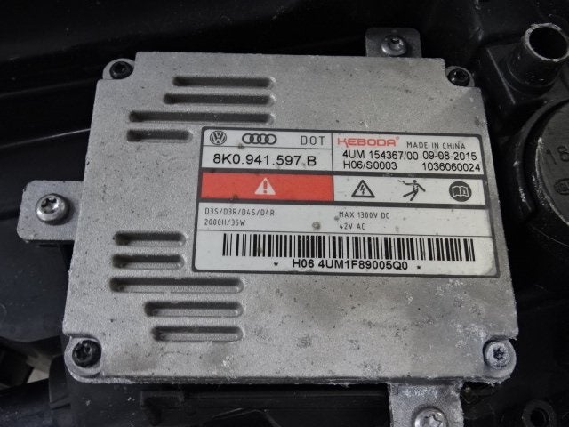 BALLAST DE PHARE XENON DROIT Audi A3 Limousine (8VS / 8VM), Mevr. I. Hauben, Audi, Utilisé, Rue de l'Espoir 34 34
4030  GRIVEGNÉE, BE
