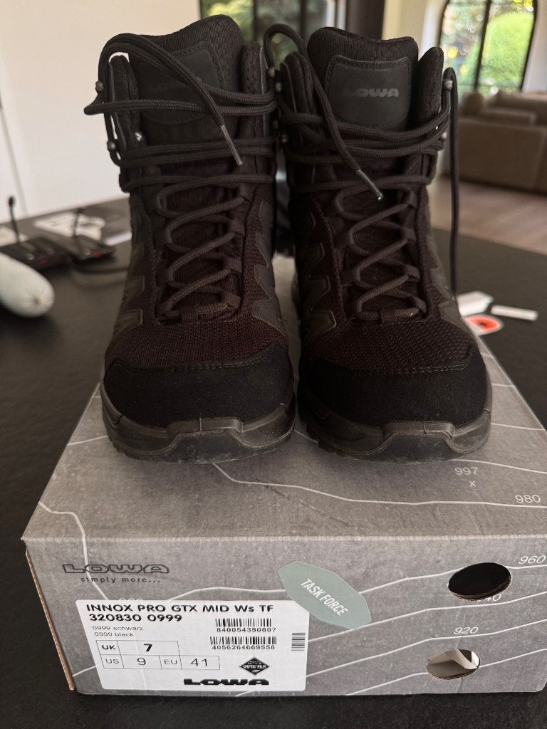 Lowa wandelschoenen dames Innox Pro GTX Mid TaskForce black, Ophalen, Nieuw, Schoenen