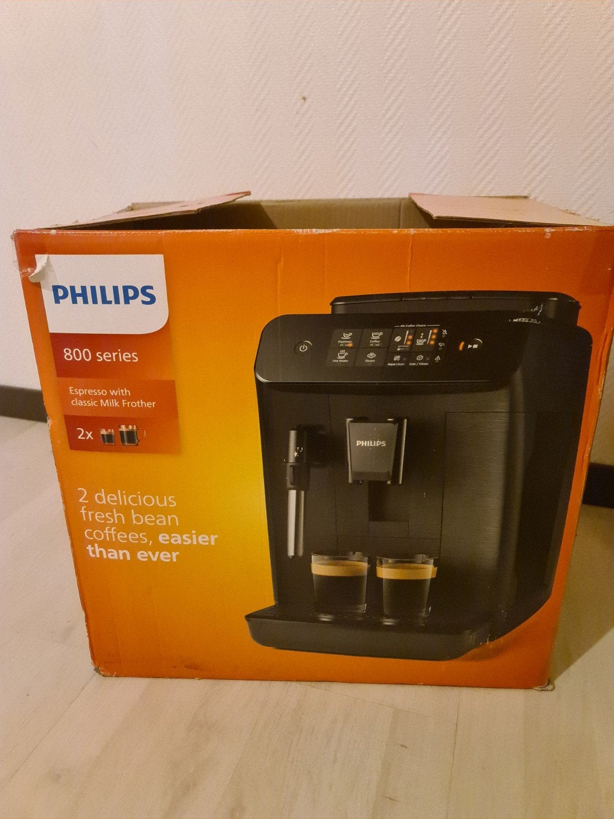 Espresso koffiemachiene, Elektronische apparatuur, Koffiemachine-accessoires, Ophalen, Koffiebonen, Zo goed als nieuw, Philips