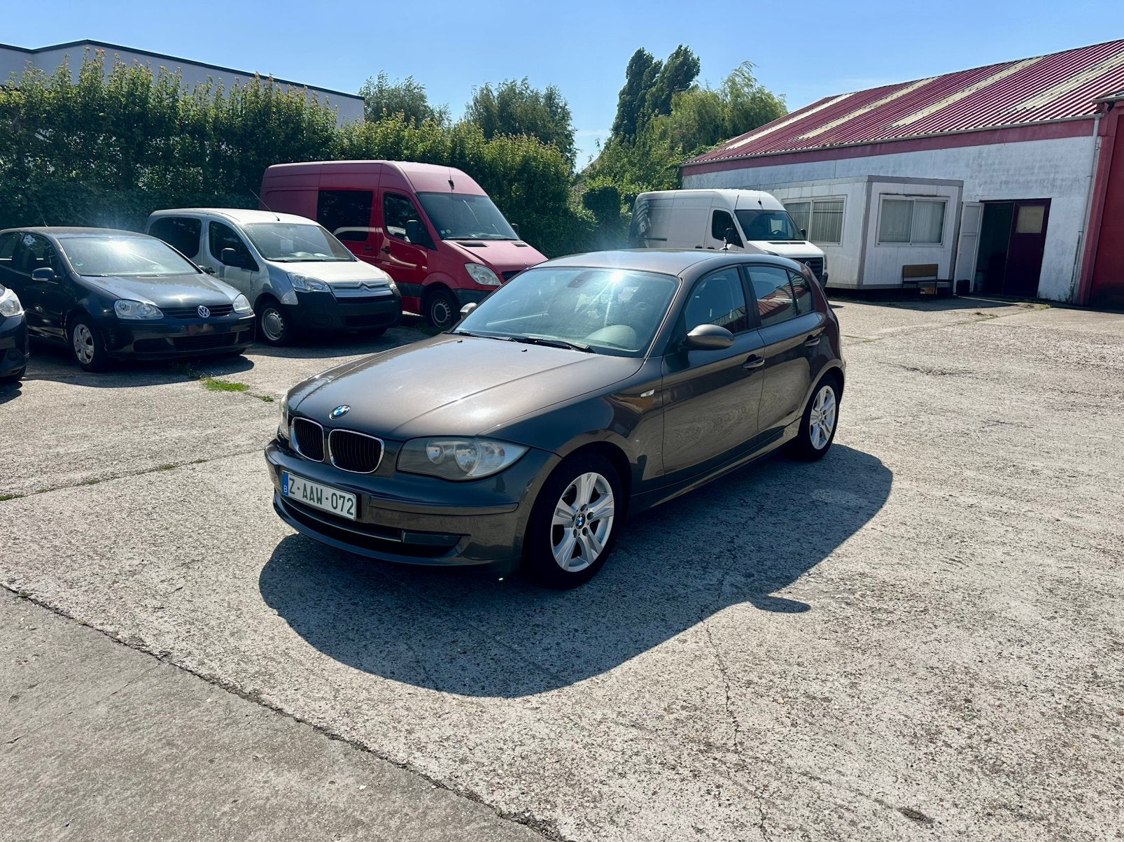 Bmw 116i 163.000 km Garantie, Autos, Achat, Entreprise, Boîte manuelle, Noir