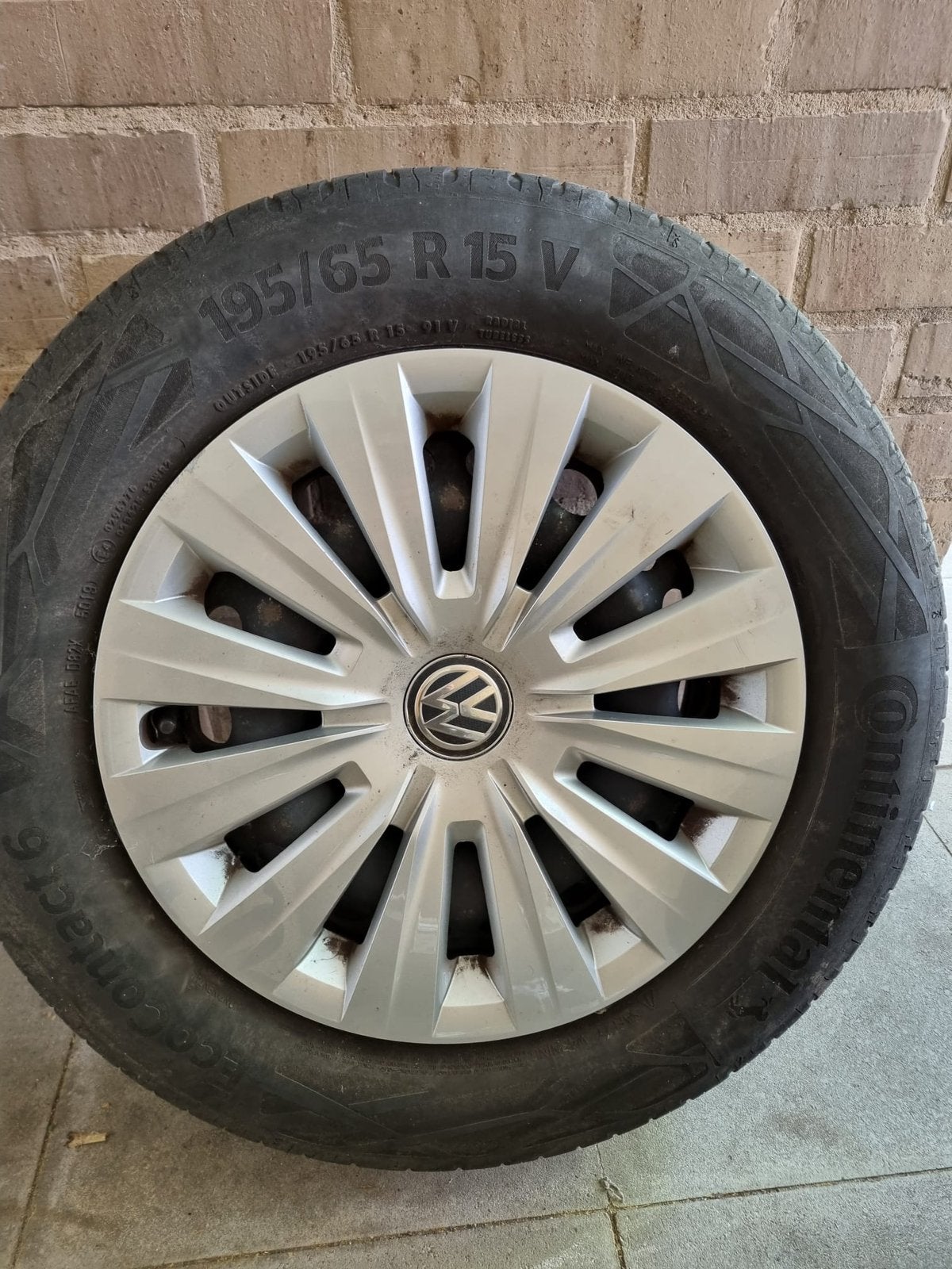Pneus Golf 7, Enlèvement, Utilisé