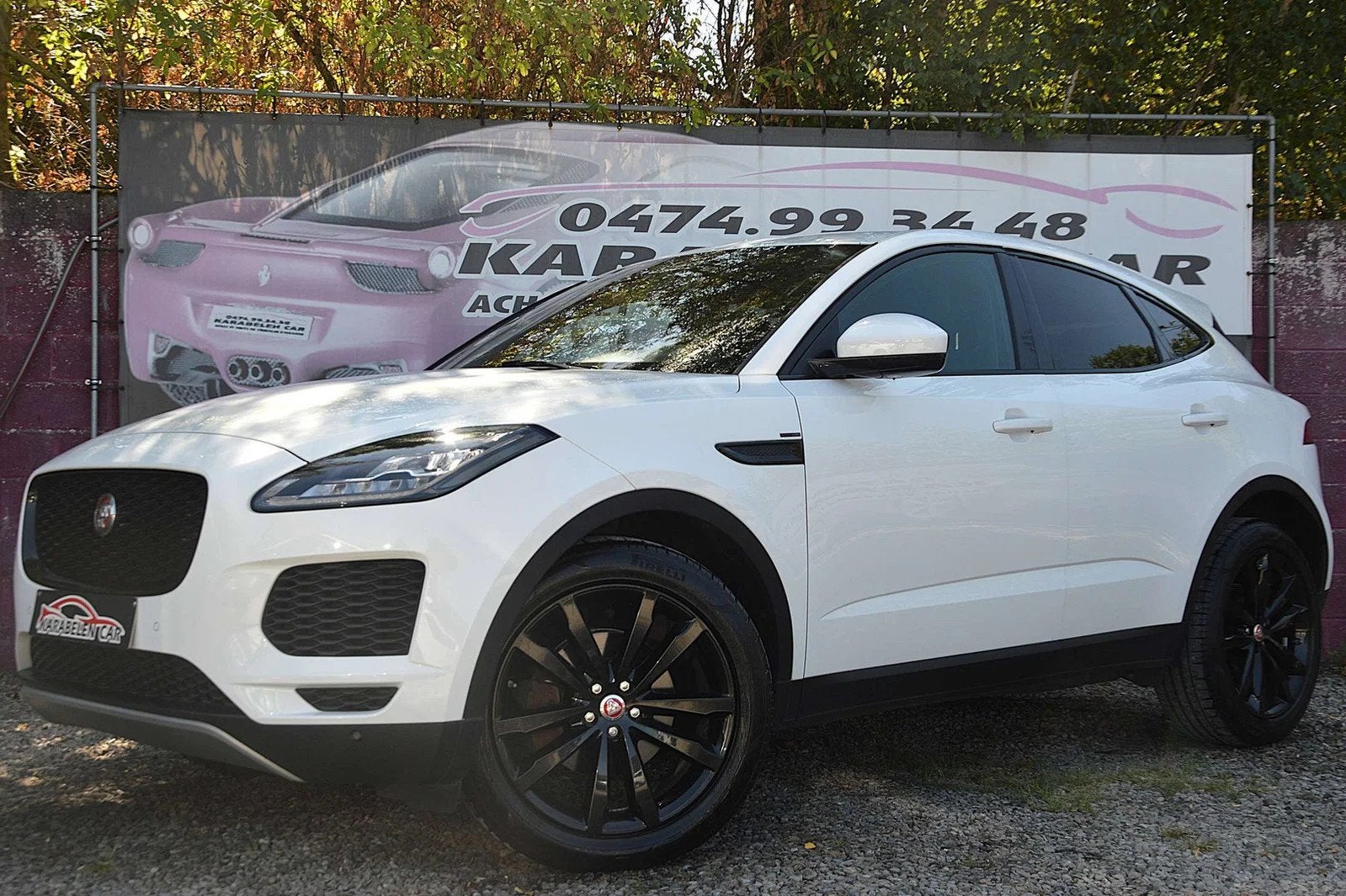 Jaguar E-Pace 2.0D AWD R-Dynamic NAV CAM CLIM CRUIS 63.761KM, Autos, Cuir, Achat, Entreprise, Boîte manuelle