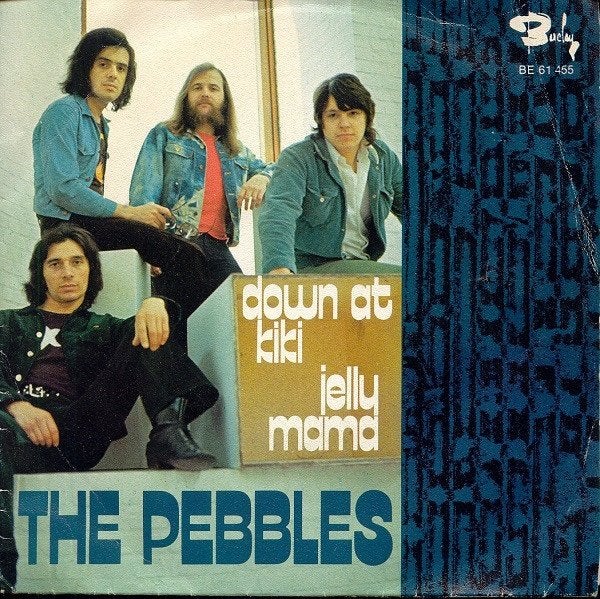 7" The Pebbles – Down At Kiki / Jelly Mama, Gebruikt, 7 inch, Ophalen of Verzenden, Rock en Metal