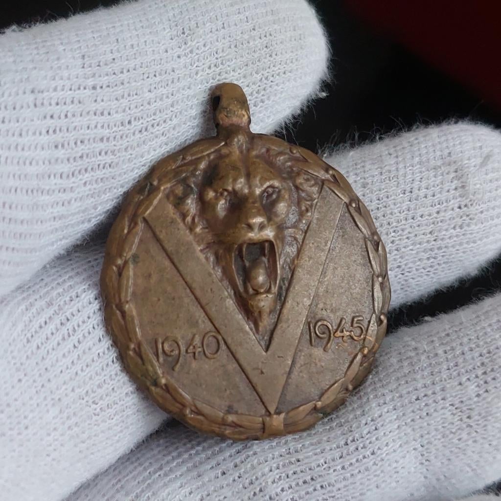 Medaille / Belgique / WW2 / Recompense / 1946 / Bronze, Enlèvement ou Envoi, Bronze