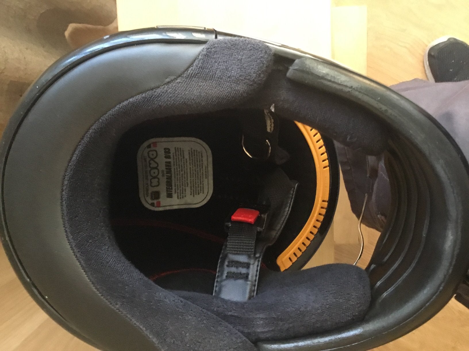 Helm en retro helm te koop, Fietsen en Brommers, Ophalen, Zo goed als nieuw