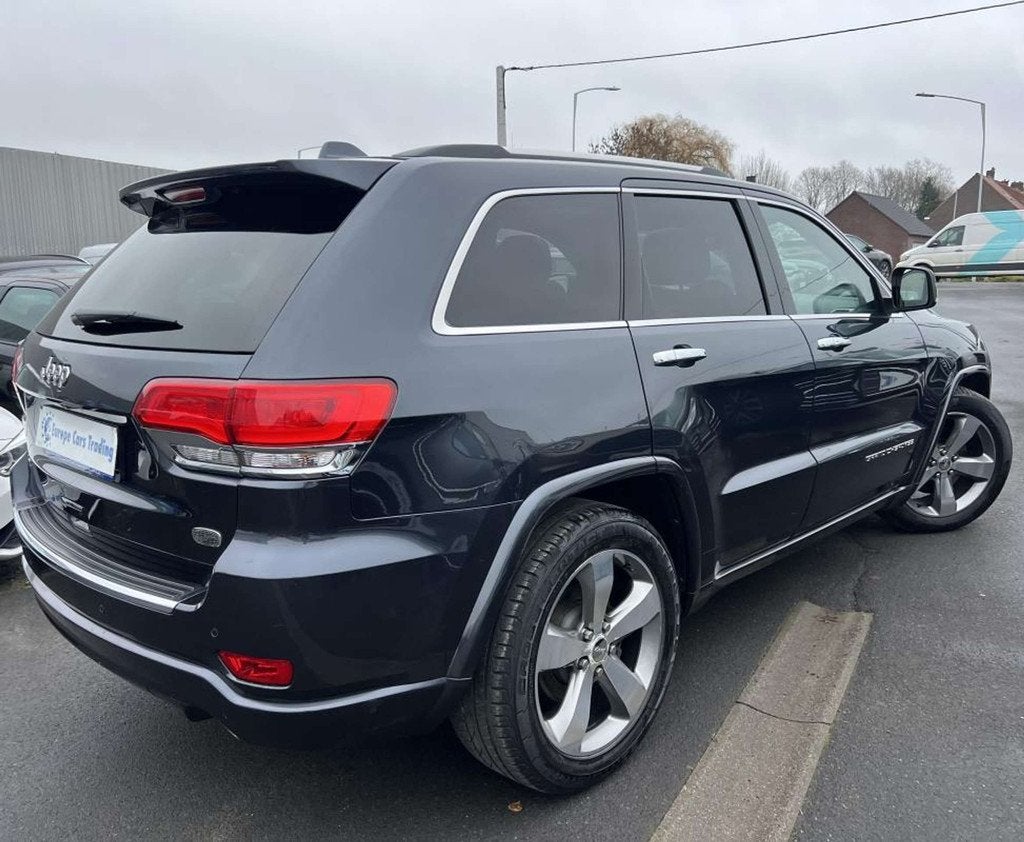 Jeep Grand Cherokee OVERLAND 4X4 3.0 V6 190CH 1ÈRE MAIN BOI, Auto's, Jeep, Automaat, Gebruikt, Zwart, Blauw
