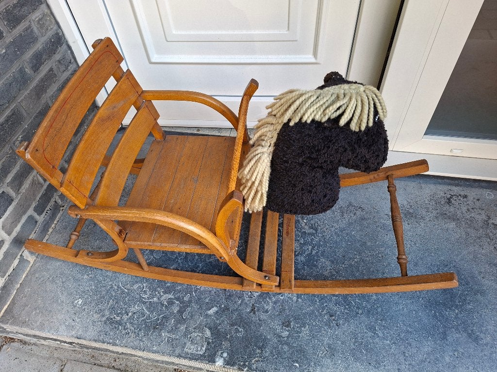 schommelpaard hobbelpaard lengte 1 m, Kinderen en Baby's, Ophalen, Gebruikt