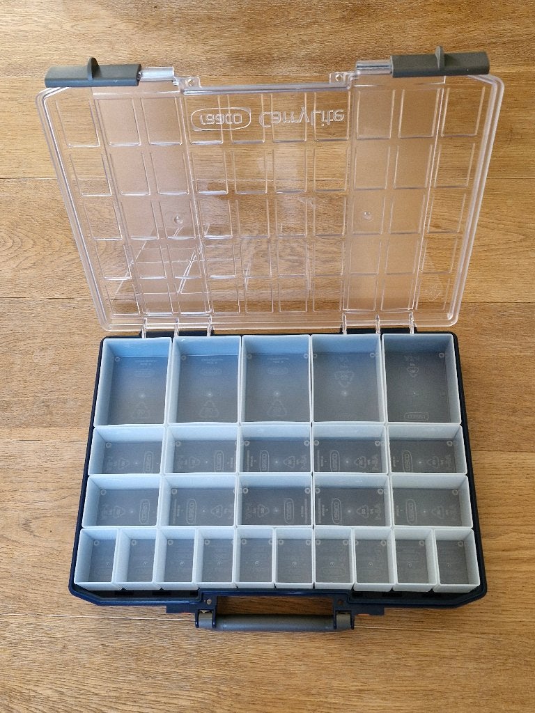 Assortimentskoffer Raaco CarryLite, Doe-het-zelf en Bouw, Gereedschapskisten, Ophalen of Verzenden