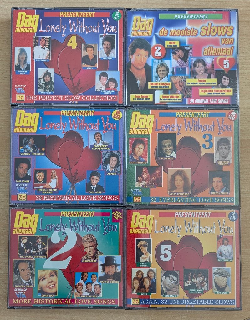 80+ cd's, Ophalen, Zo goed als nieuw