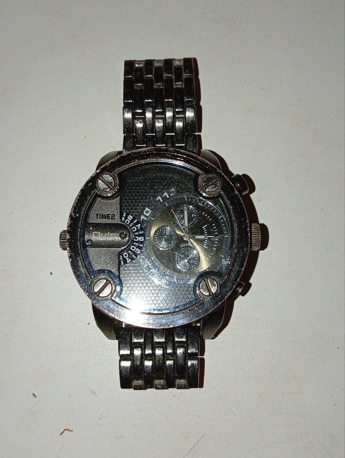 diesel horloge, Overige merken, Staal, Gebruikt, Staal