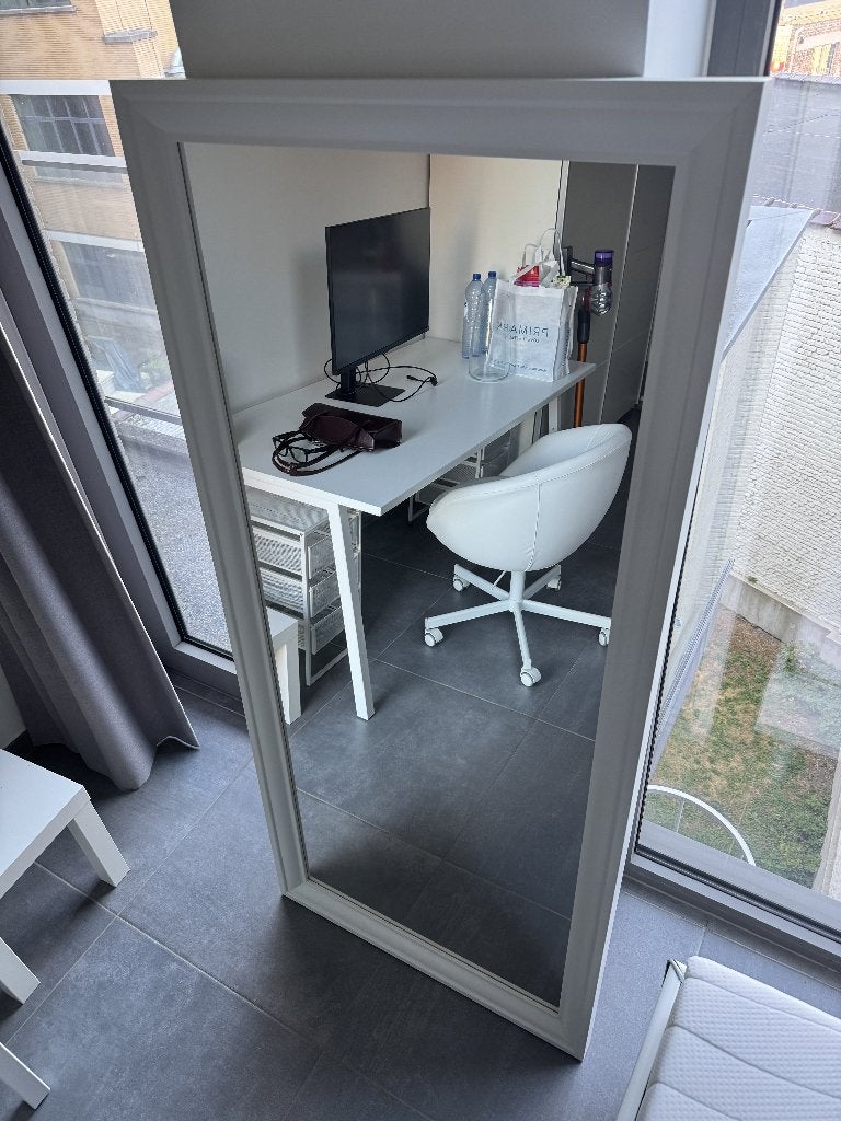Miroir Ikea 75 x 165 cm, Enlèvement ou Envoi, Comme neuf, 150 à 200 cm, 50 à 75 cm