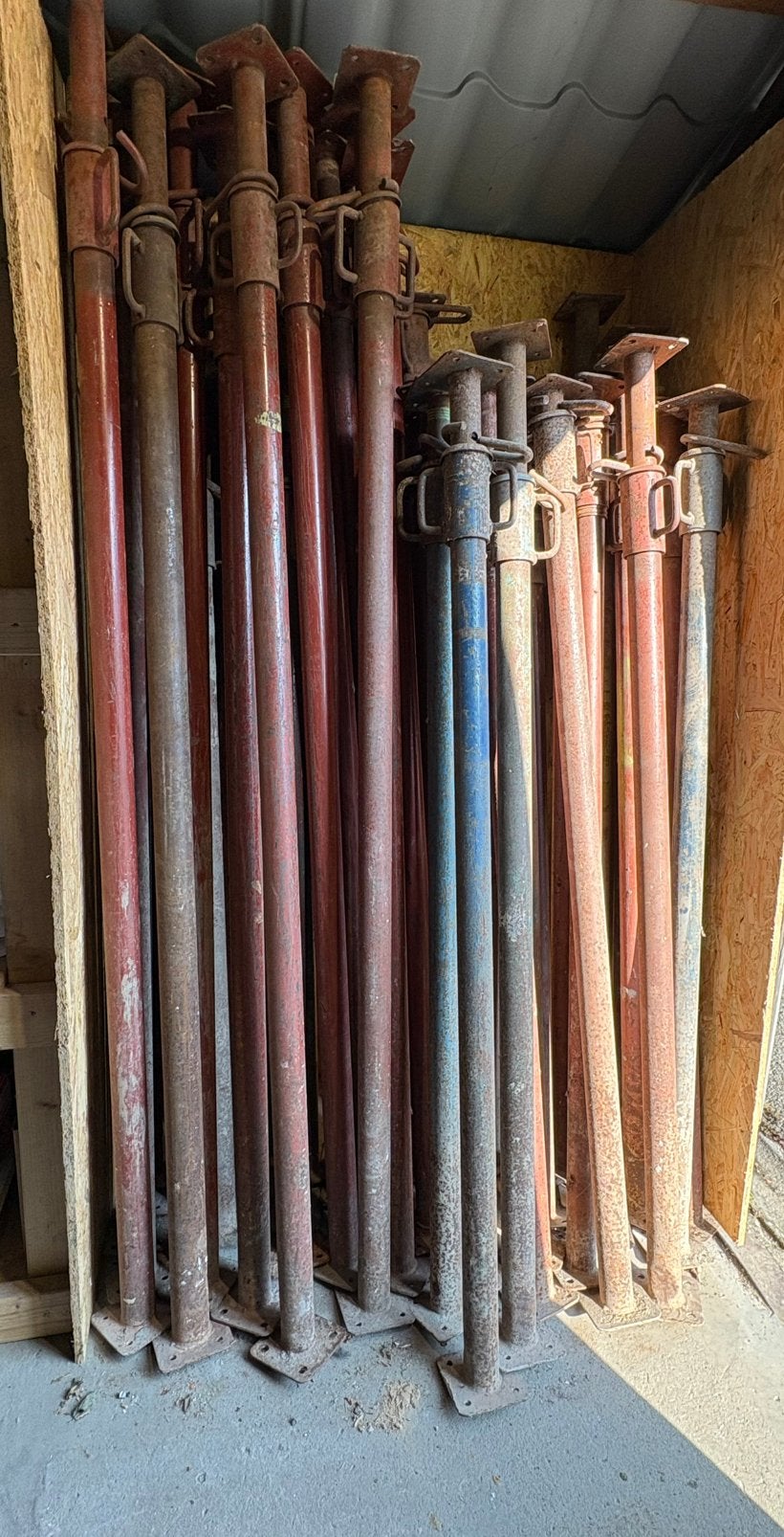 Etançons en lot ou à l’unité, 8€ pièce voir description, Enlèvement, Utilisé