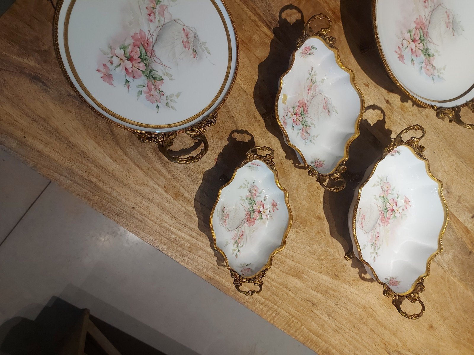 Prachtig 6-delig Limoges porseleinen servies ❤️ 50% Korting, Antiek en Kunst, Antiek | Servies compleet, Ophalen