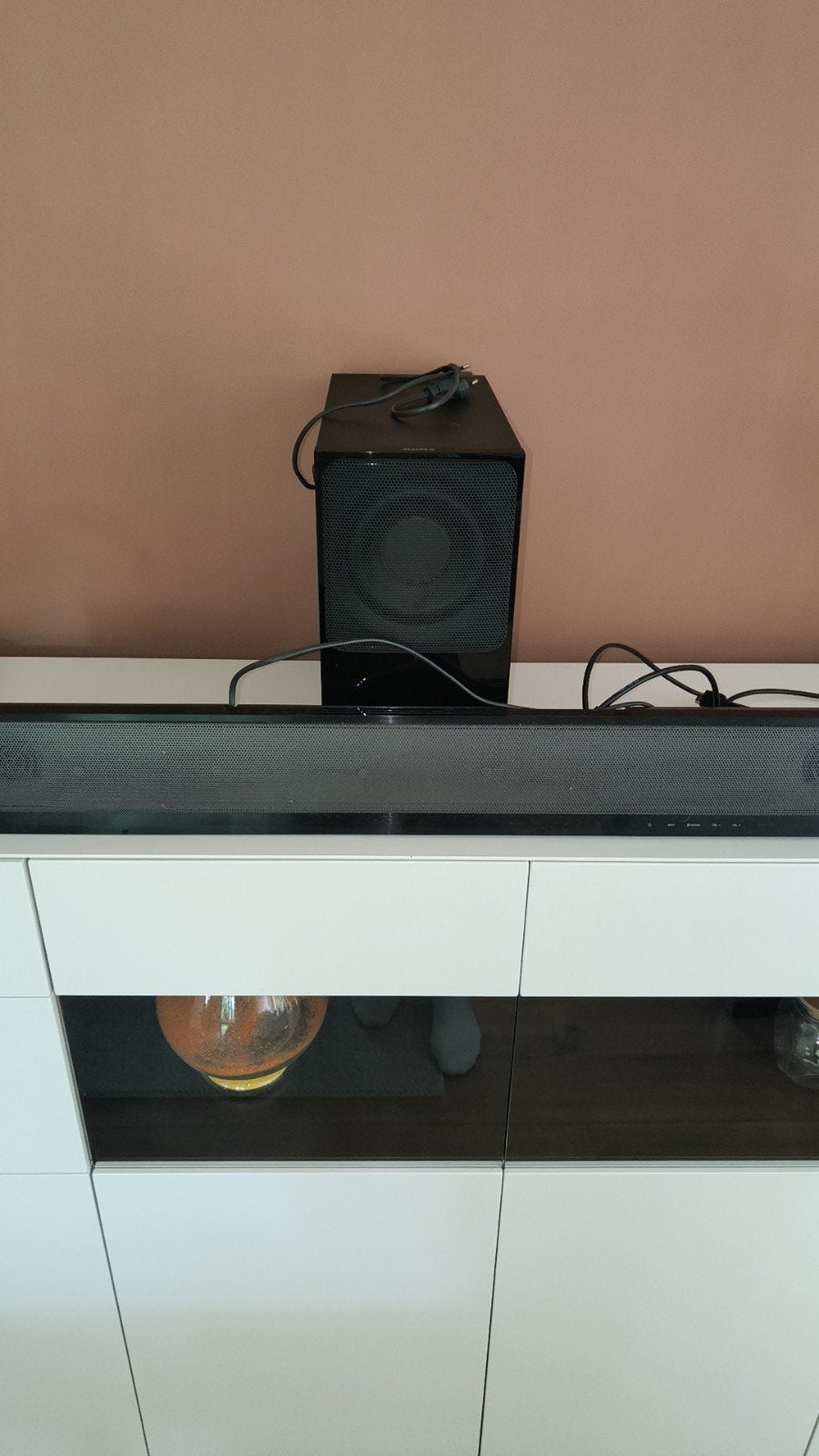 Barre de son + caisson SONY, Enlèvement