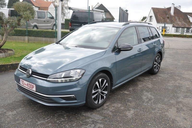 VW Golf 7.5 Variant 1.0 Benz Mod 2020 110 Pk 6V, Auto's, Voorwielaandrijving, Testrit aan huis, Stof, Blauw