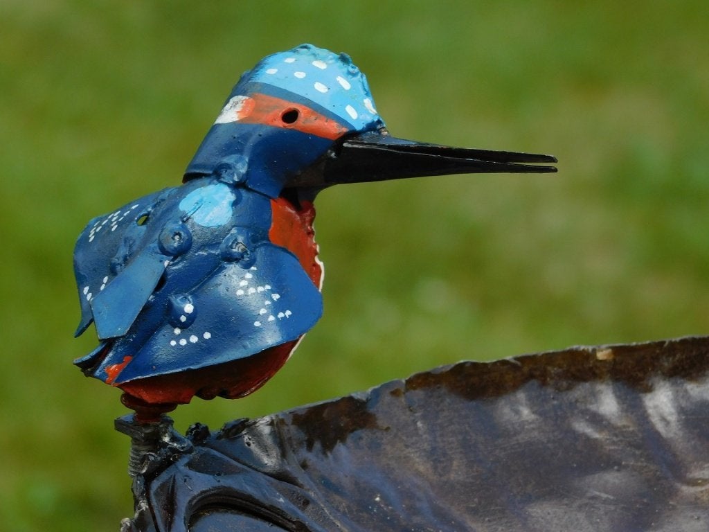 Bol à mangeoir/baignoire pour oiseaux faits à la main, Jardin & Terrasse, Enlèvement ou Envoi