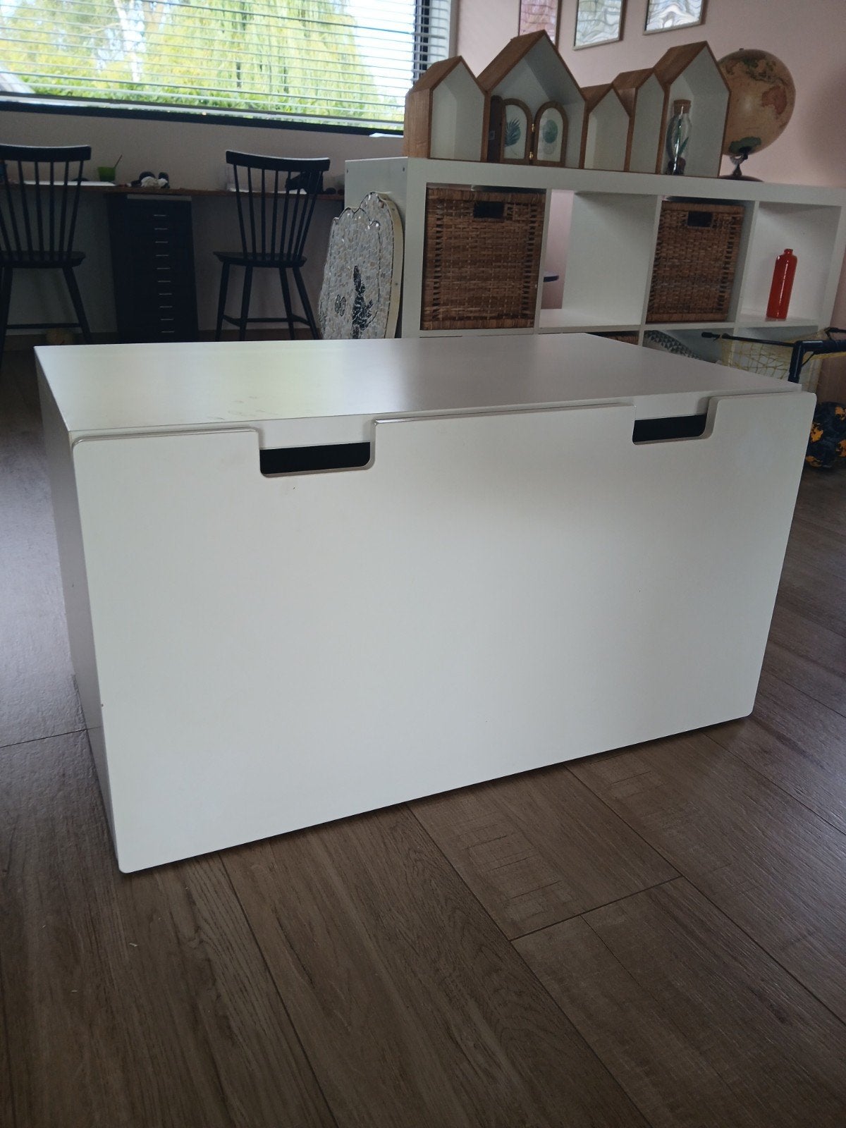 Ikea speelgoedbak Stuva, Ophalen