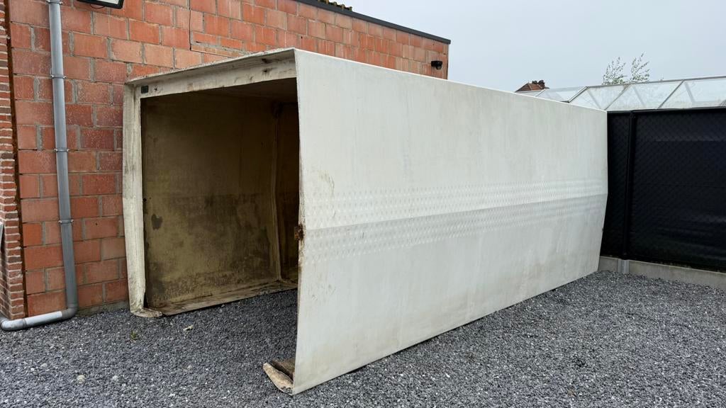 Garagebox Acomal Polyester | Goede staat |, Tuin en Terras, Ophalen, Gebruikt, Overige materialen, Overige typen