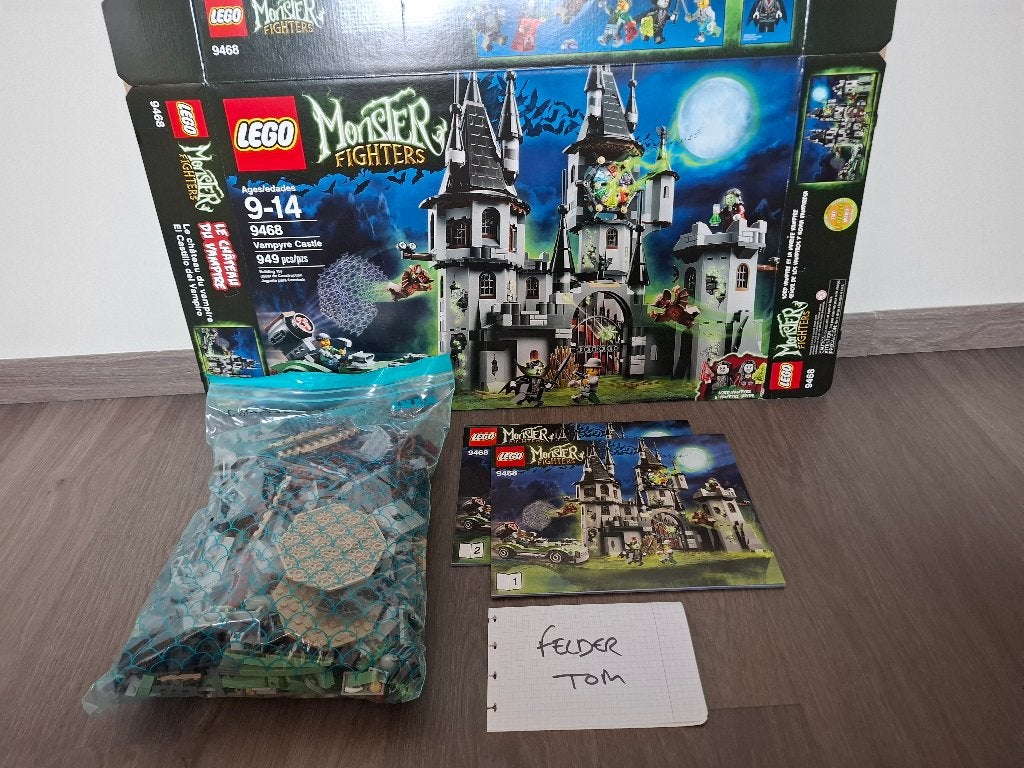 lego the vampyre castle 9468, Ophalen, Lego, Zo goed als nieuw, Castle