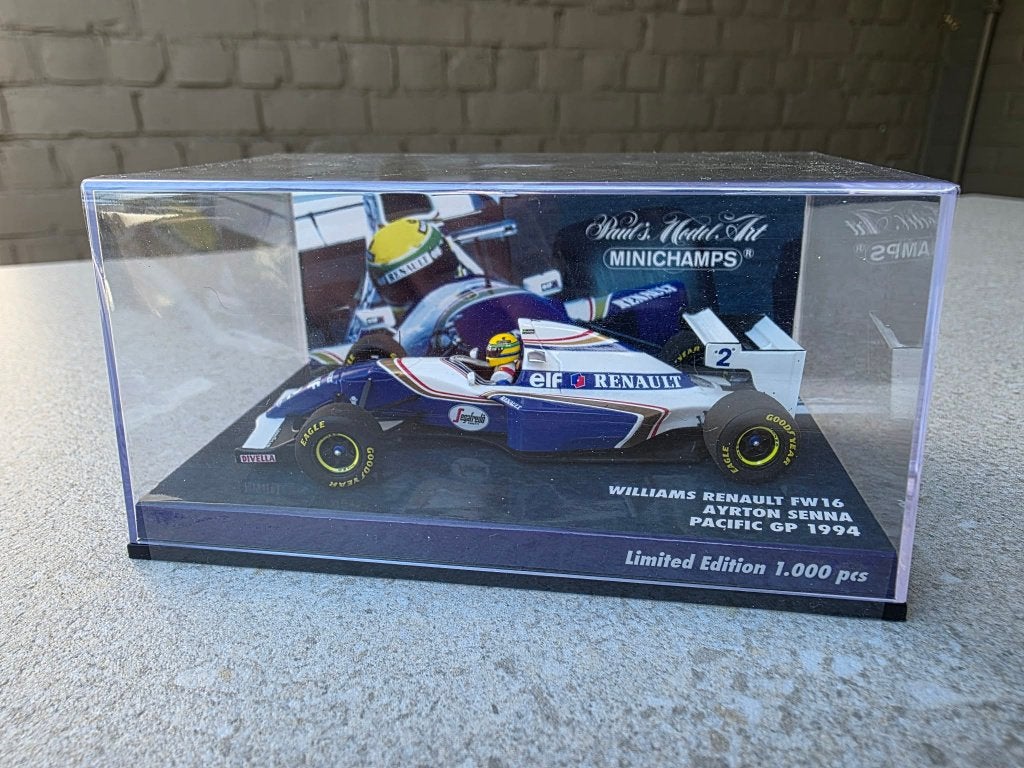 1/43 A.Senna Williams Renault FW16 1994 L.E. * NIEUW *, Verzamelen, Ophalen of Verzenden, Nieuw, Formule 1
