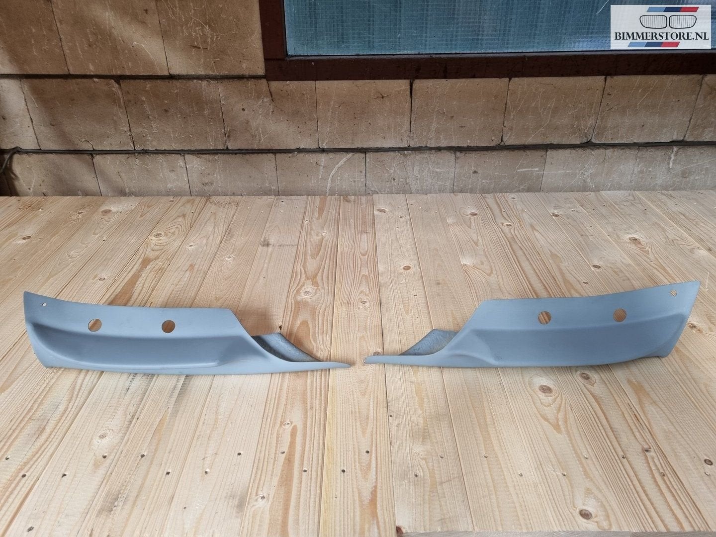 Voorspoiler splitters dakspoiler BMW E90 E91 met M-Bumper, Ophalen of Verzenden, -, -, -