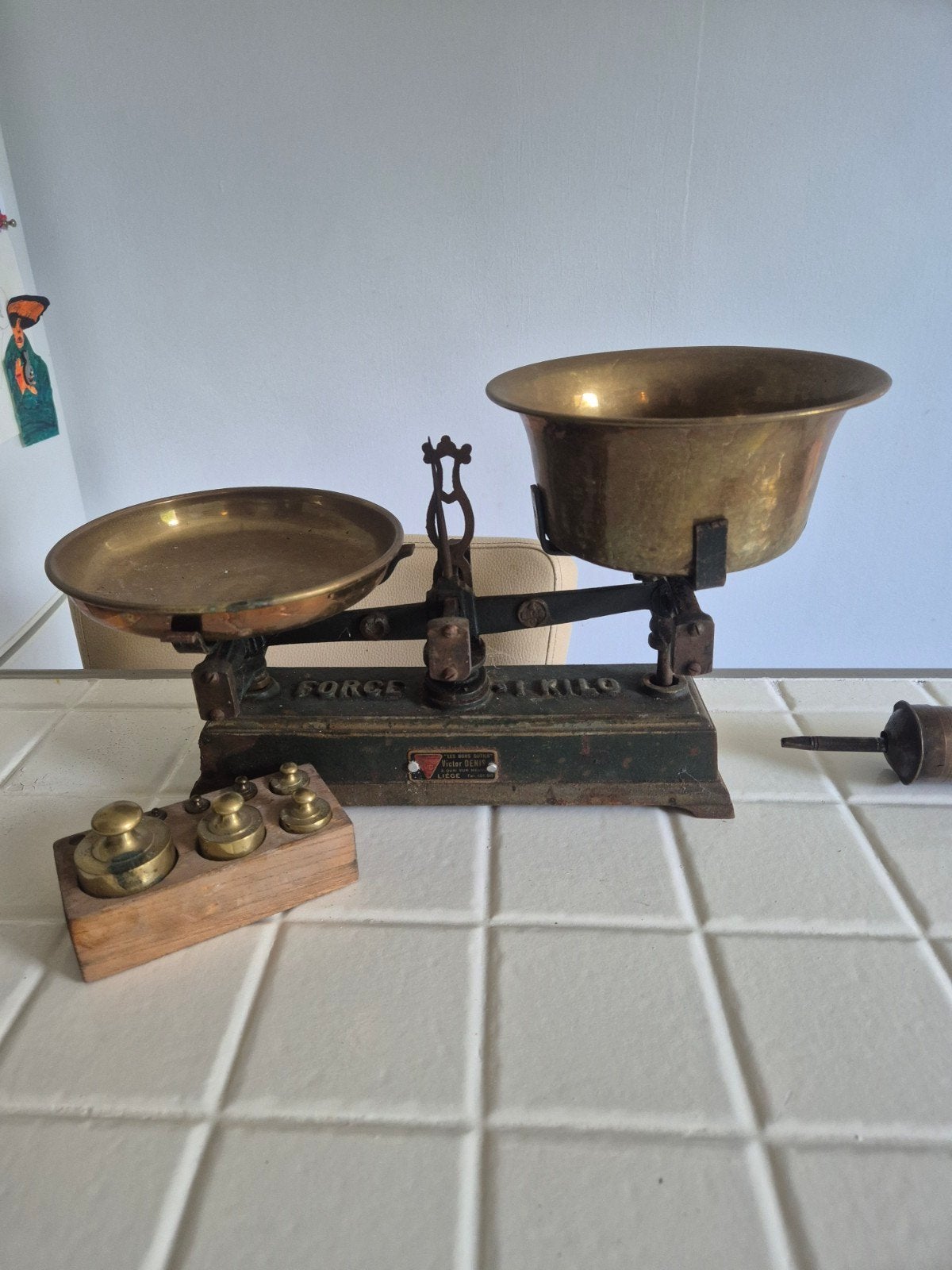 ancienne balance, Elektronische apparatuur, Ophalen