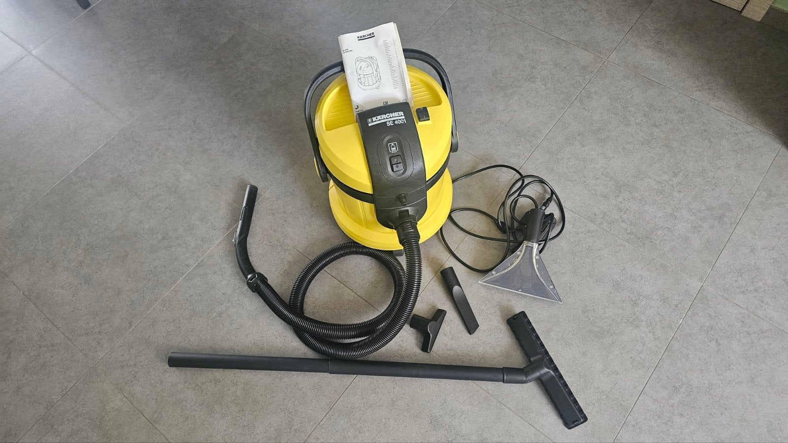 Kärcher SE 4001 sproei-/extractiereiniger., Ophalen, Kärcher