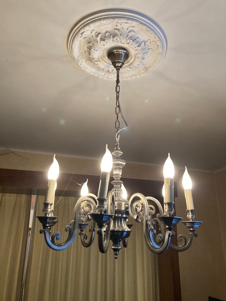 Luster in tinne, Enlèvement, Utilisé, Autres matériaux