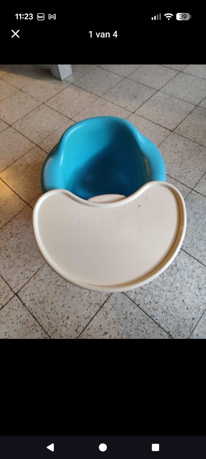 bumbo seat, Kinderen en Baby's, Ophalen, Gebruikt, Overige typen, Afneembaar eetblad