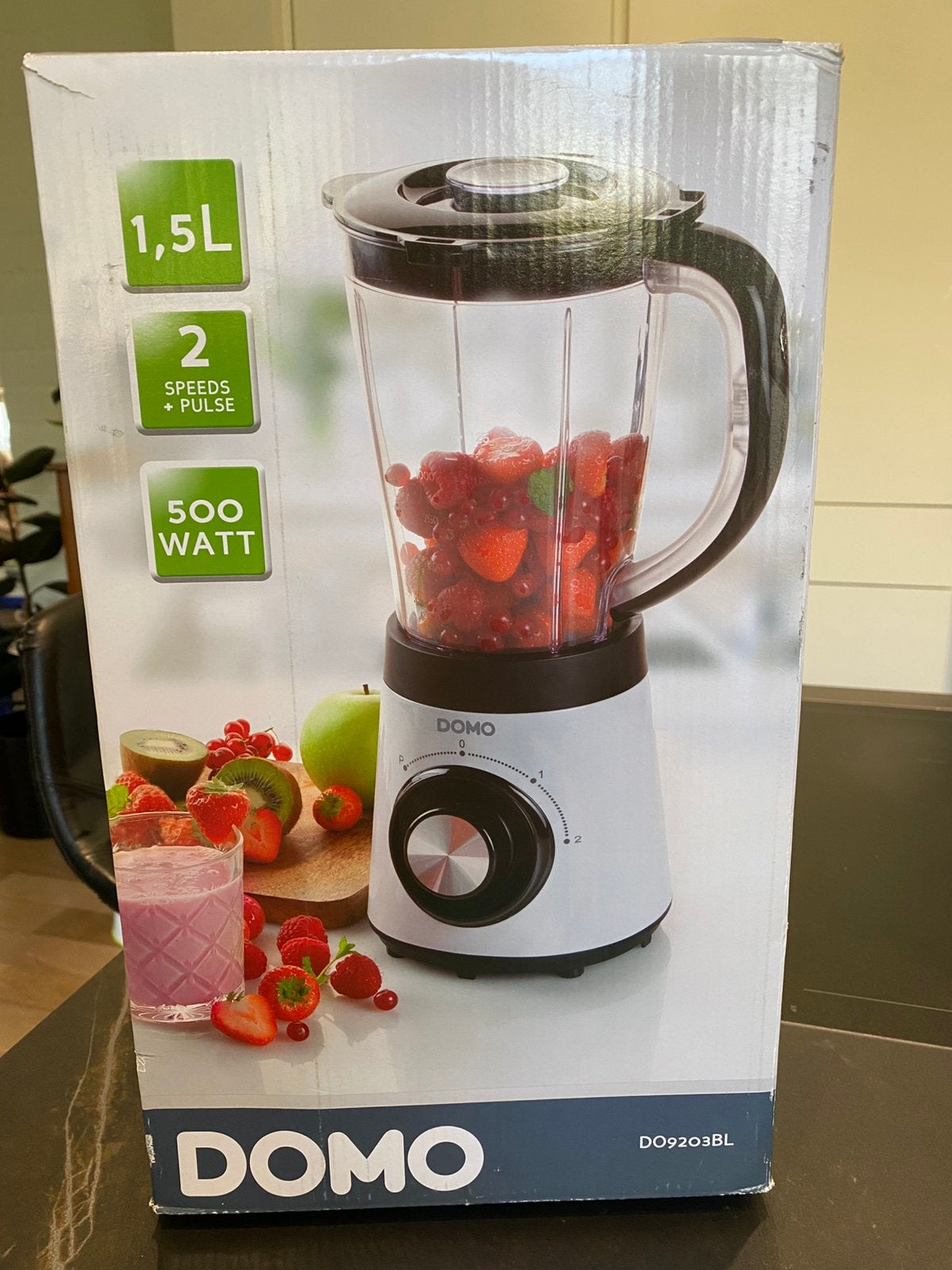 Blender DOMO nieuw, Elektronische apparatuur, Ophalen of Verzenden, Zo goed als nieuw, Blender