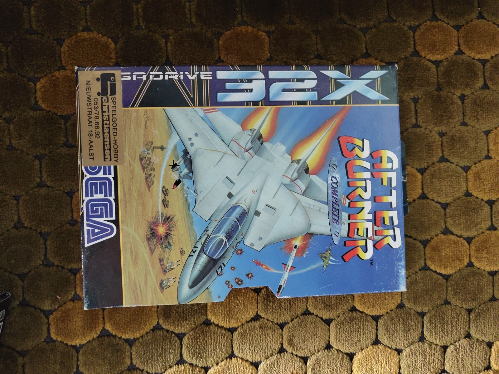 Sega 32x afterburner, Games en Spelcomputers, Games | Sega, Ophalen, Gebruikt, 1 speler, Racen en Vliegen