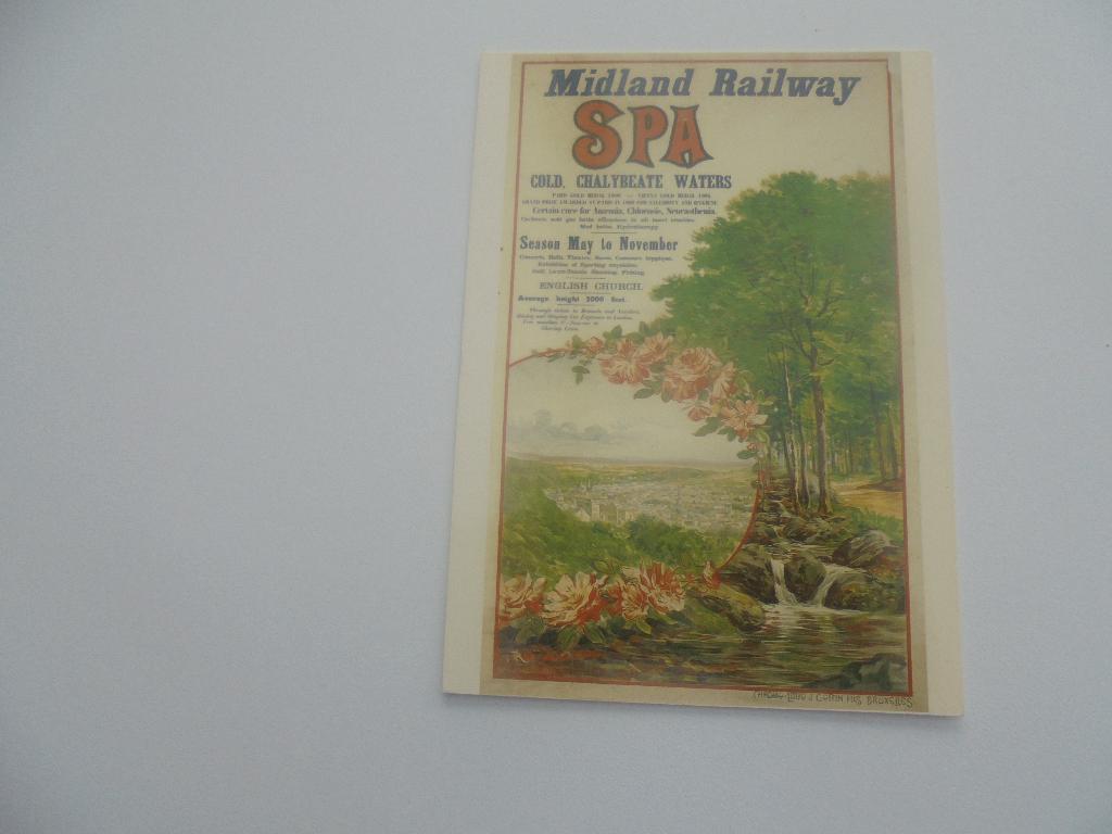 spa- midland railway, Envoi, 1980 à nos jours, Non affranchie, Liège