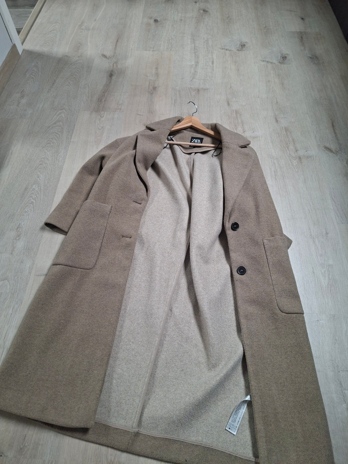 Lange jas ( zara ), Kleding | Heren, Ophalen, Beige