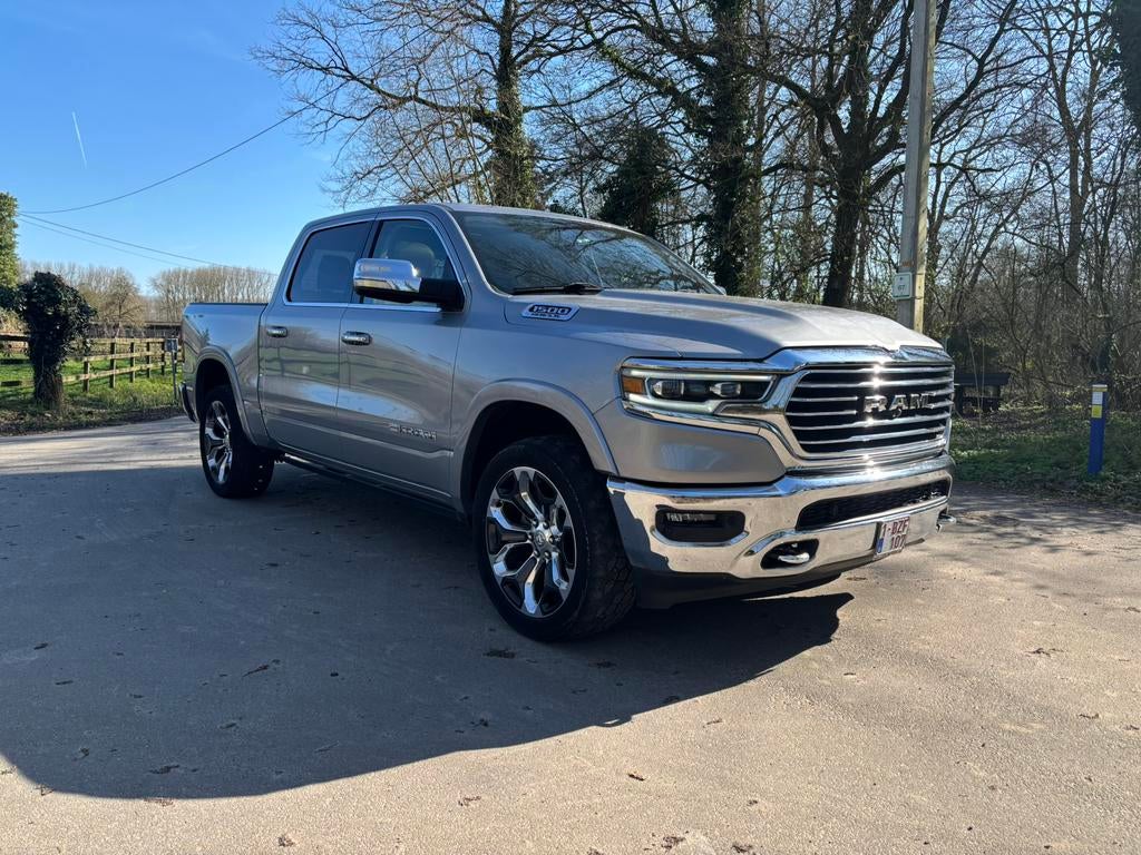 DODGE RAM 1500 LONGHORN 5.7 HEMI LUCHTVERING, Auto's, Automaat, 295 kW, Leder, 5 zetels