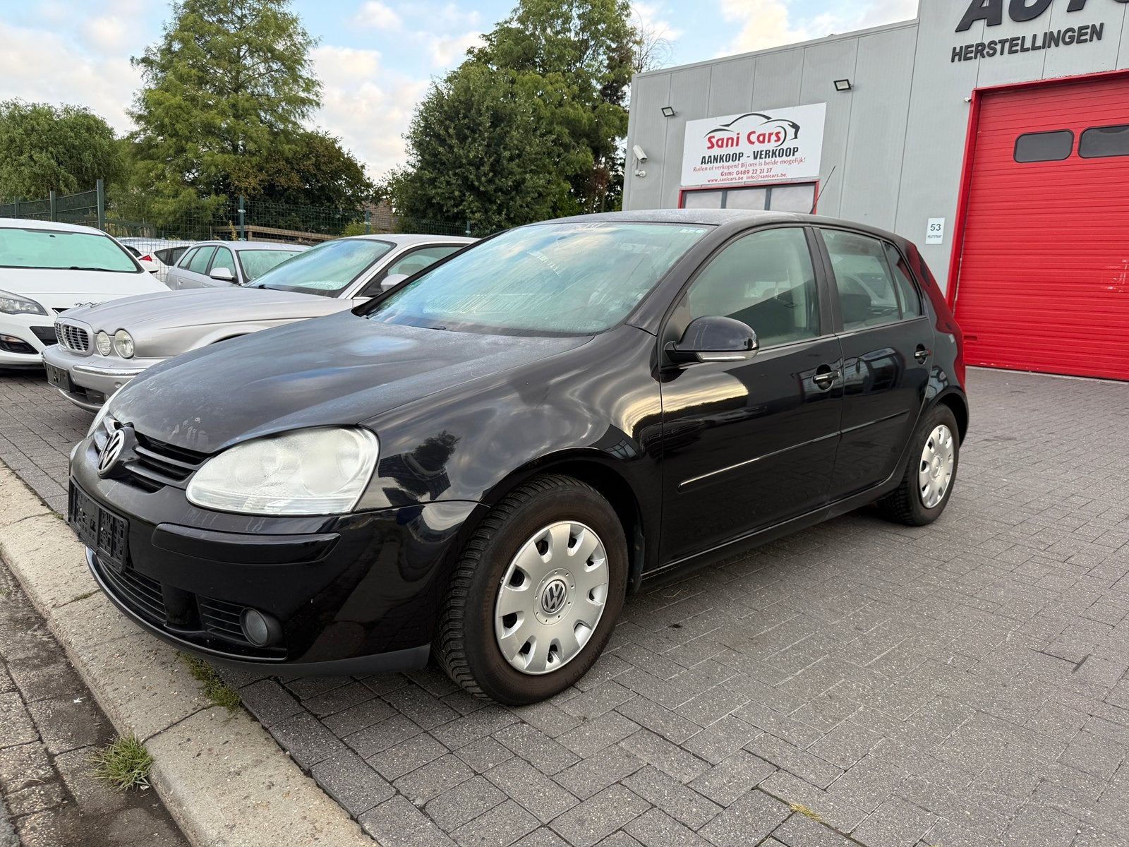 Volkswagen golf V 1.4 benzine bj 2007 137000 km goede staat, Auto's, Volkswagen, Voorwielaandrijving, Stof, Zwart, 4 cilinders