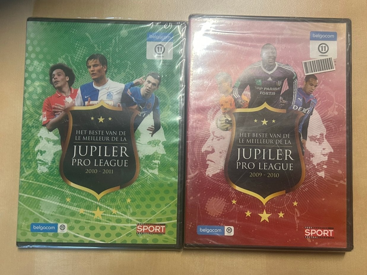 2 Jupiler Pro League DVD’s, Enlèvement ou Envoi, Neuf, Autres types