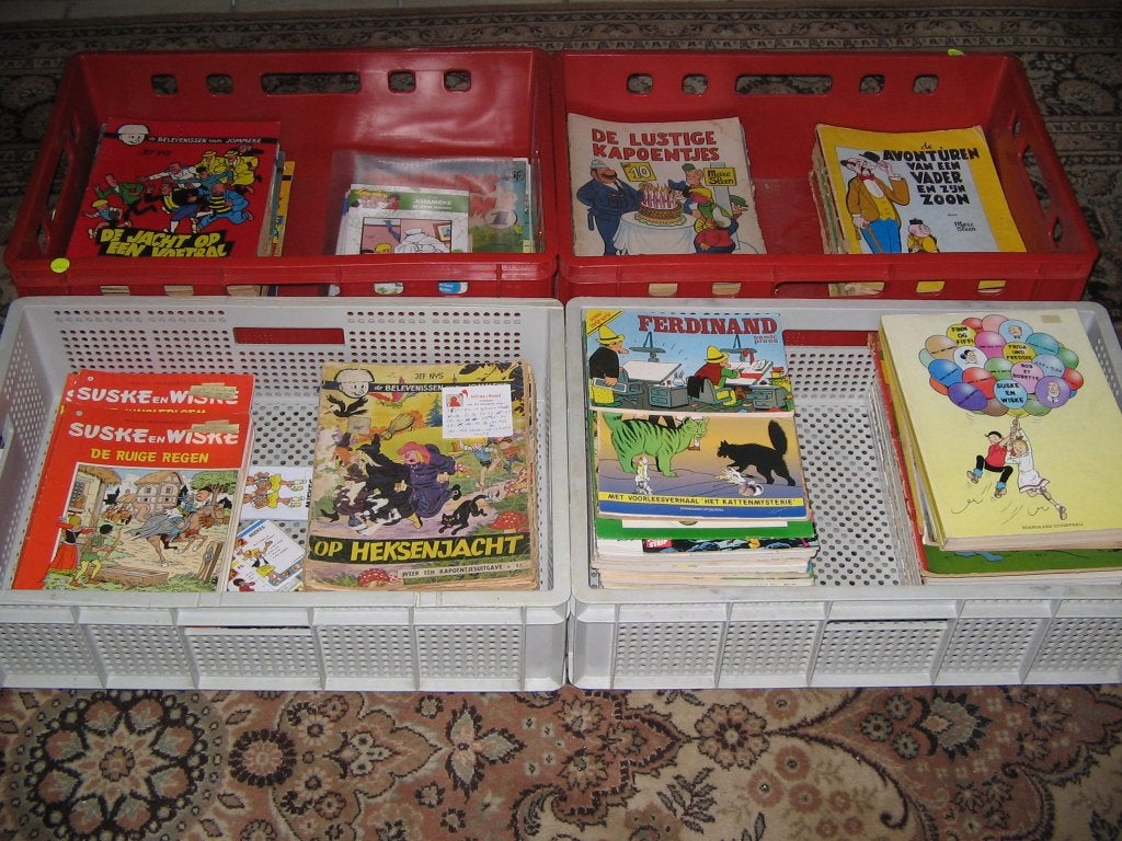 Allerlei strips 400 stuks, Meerdere stripboeken, Ophalen