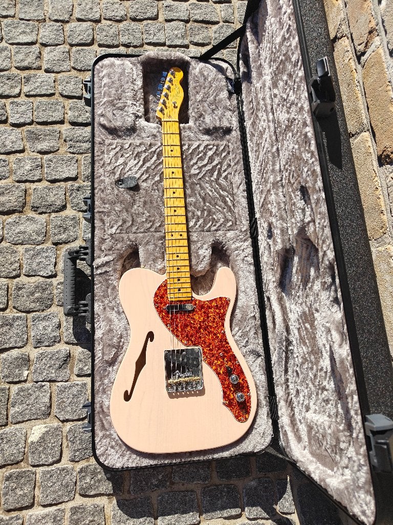Fender Limited Edition American Pro II Telecaster Thinline, Ophalen, Zo goed als nieuw, Semi-solid body, Fender