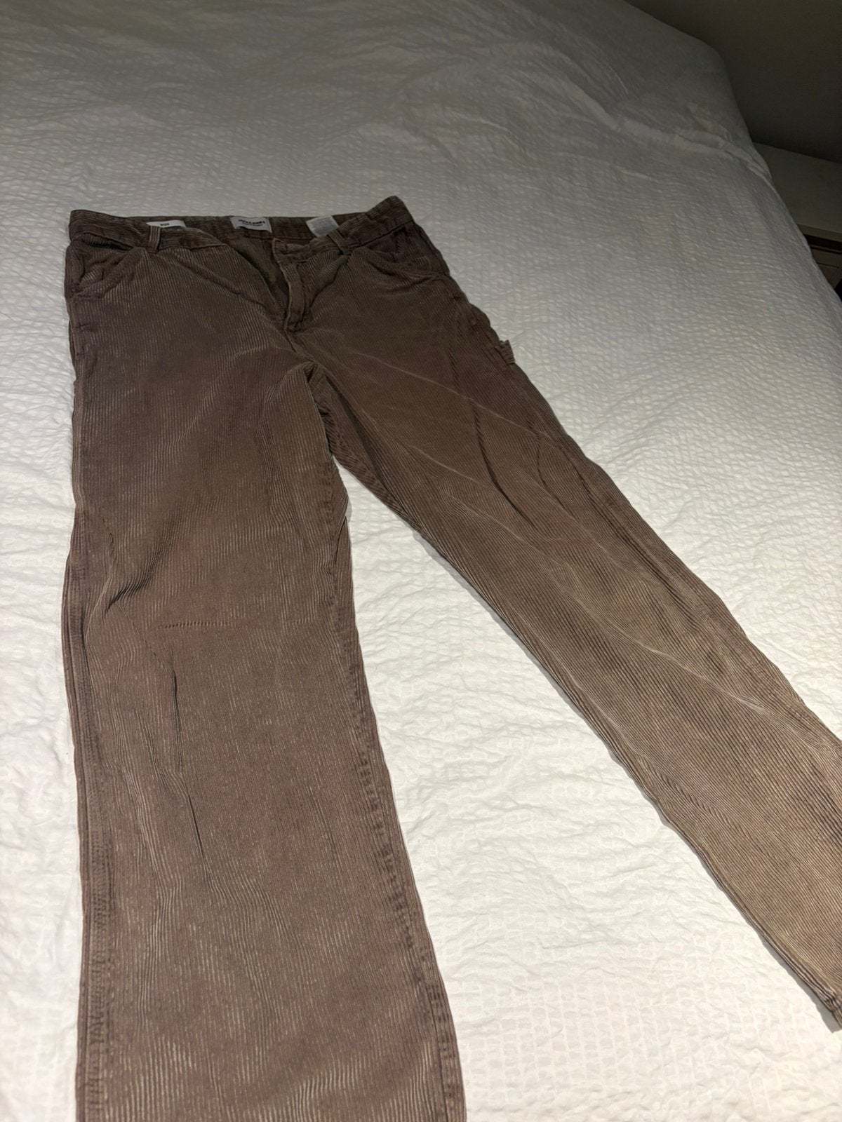 Jack and Jones floeren broek, Ophalen, Zo goed als nieuw, Overige maten, Bruin