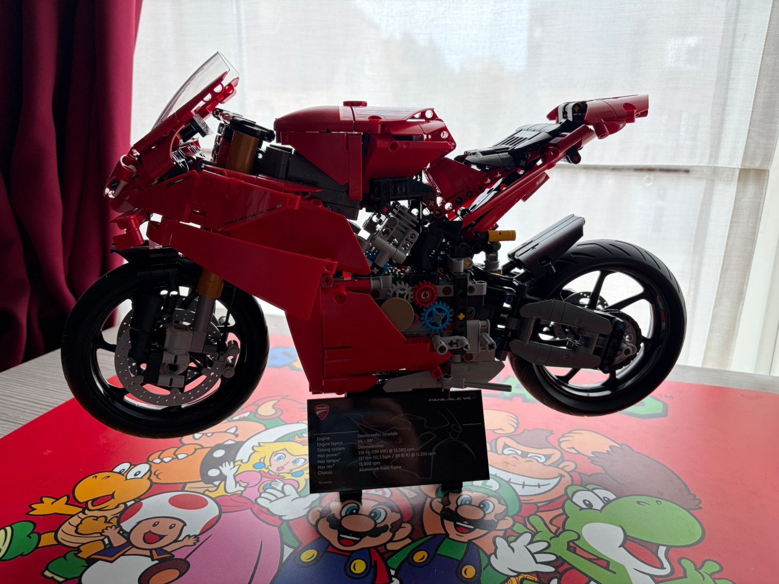 Lego Technic Ducati Panigale V4 S, Lego, Ophalen of Verzenden, Technic, Complete set