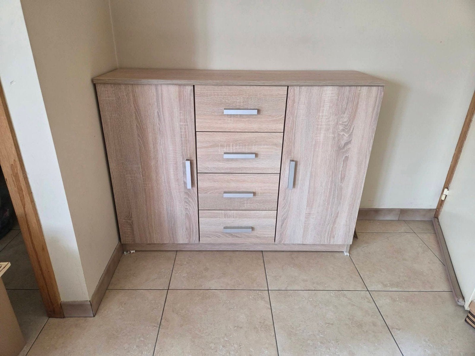 Dressoir kastje, Ophalen, Gebruikt, 100 tot 150 cm, Met lade(s)