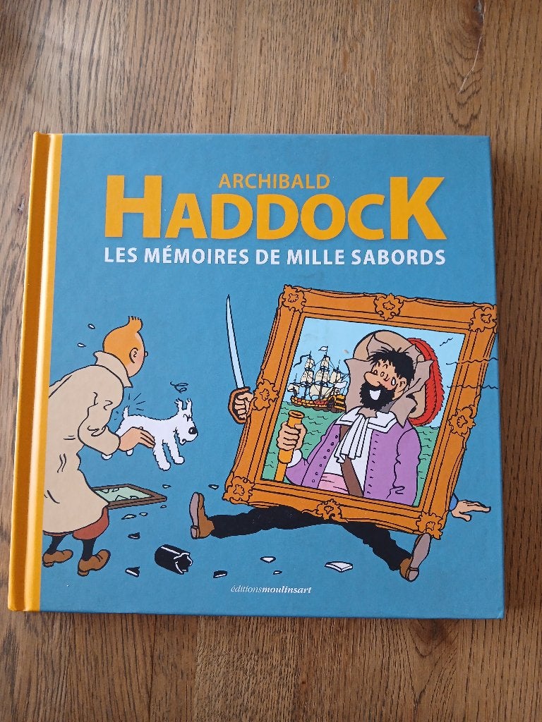 Haddock: De memoires van 1000 Sabords, Eén stripboek, Ophalen, Zo goed als nieuw, Hergé.