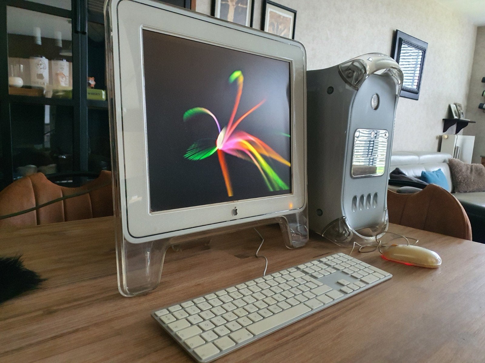 Apple powerpc G4 MD dual osx 17 studio display, Enlèvement