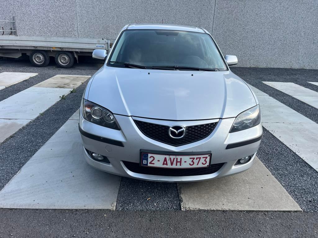 Mazda 3, Auto's, 4 deurs, Stof, Zwart, Particulier