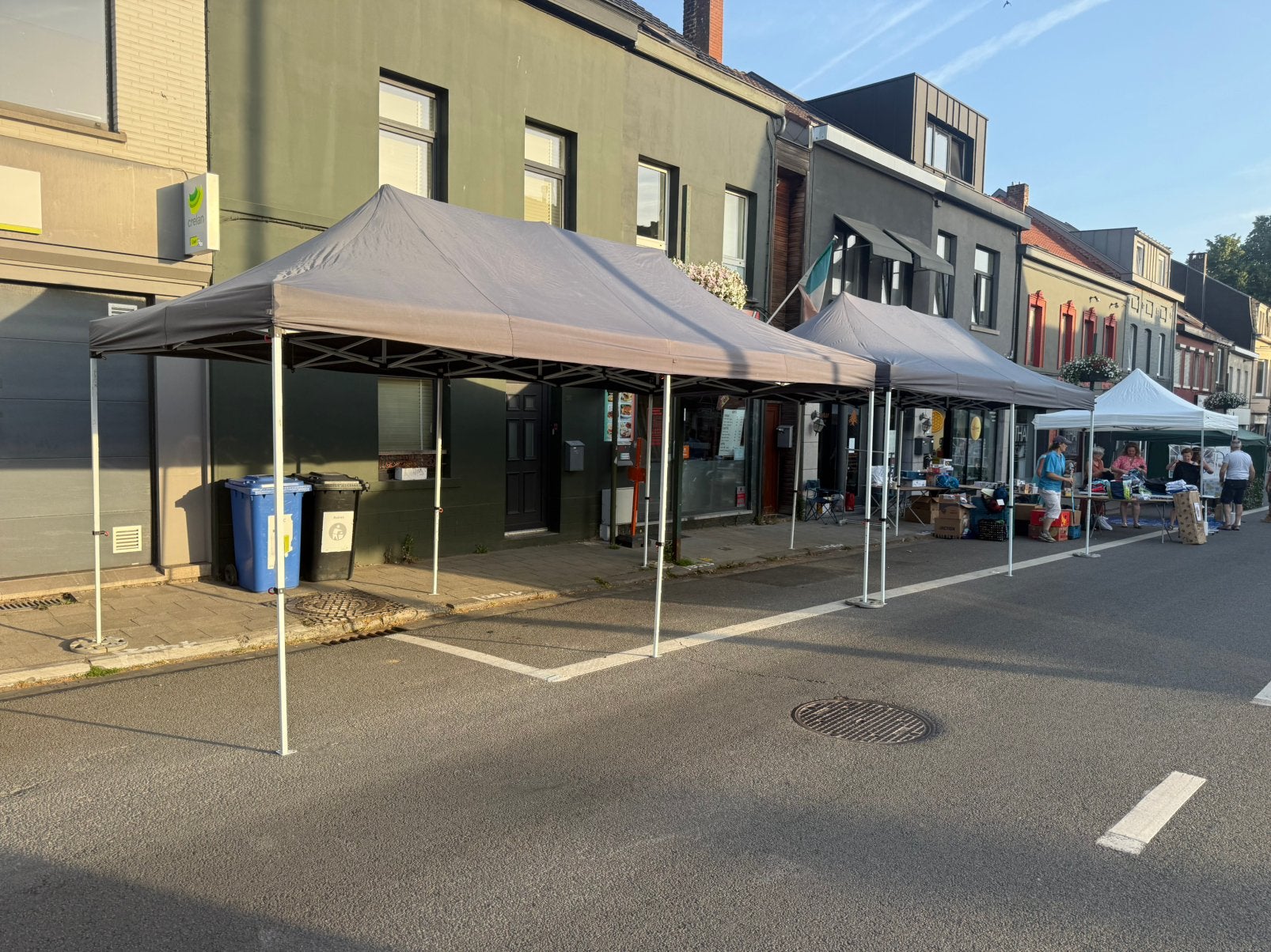 Verhuur van 6x3m of 3x3m prieel, Tuin en Terras, Partytenten, Gebruikt, Opvouwbaar, Partytent, Minder dan 4 meter