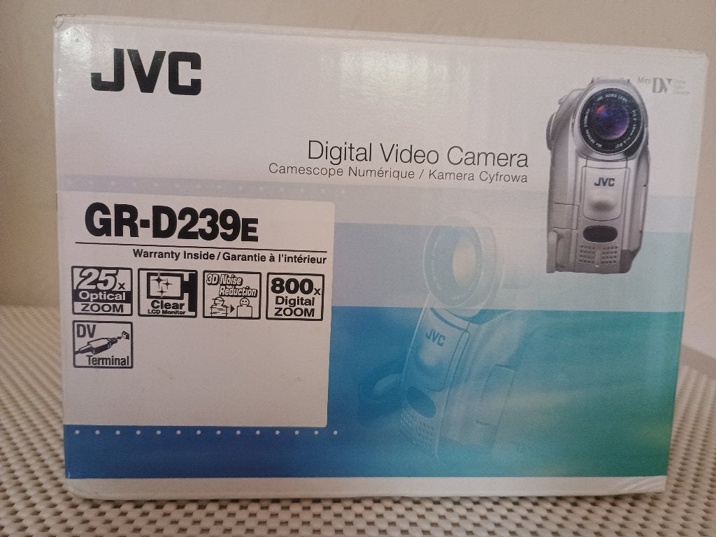 CAMESCOPE NUMERIQUE MINI DV, TV, Hi-fi & Vidéo, Enlèvement ou Envoi, JVC, Caméra, Comme neuf