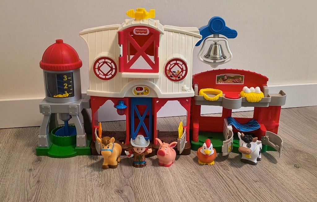 LITTLE PEOPLE (5 sets), Kinderen en Baby's, Speelgoed | Fisher-Price, Ophalen, Zo goed als nieuw, Speelset, Met licht